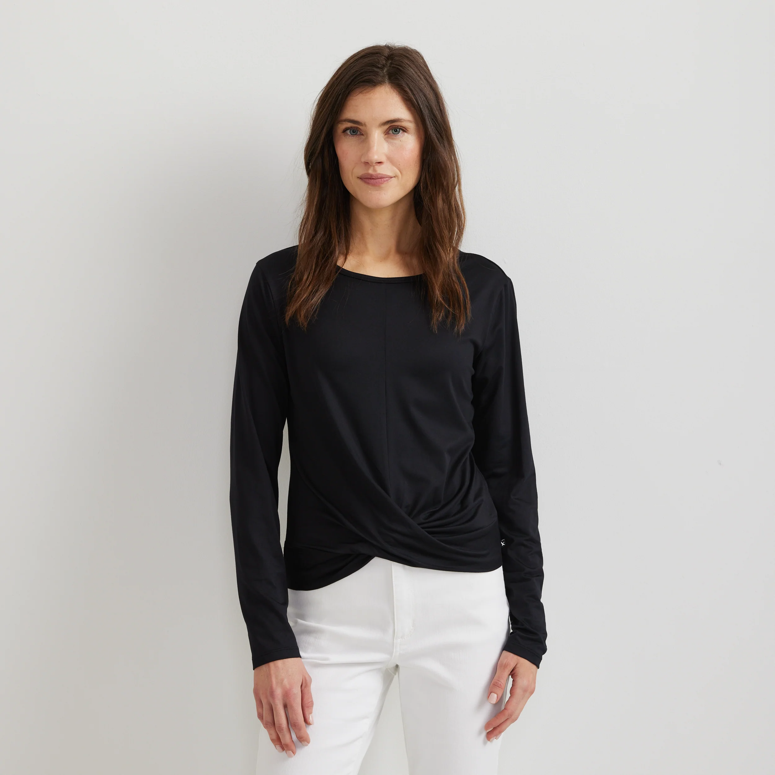 Women's Surreal Wrap-Front Travel T-Shirt