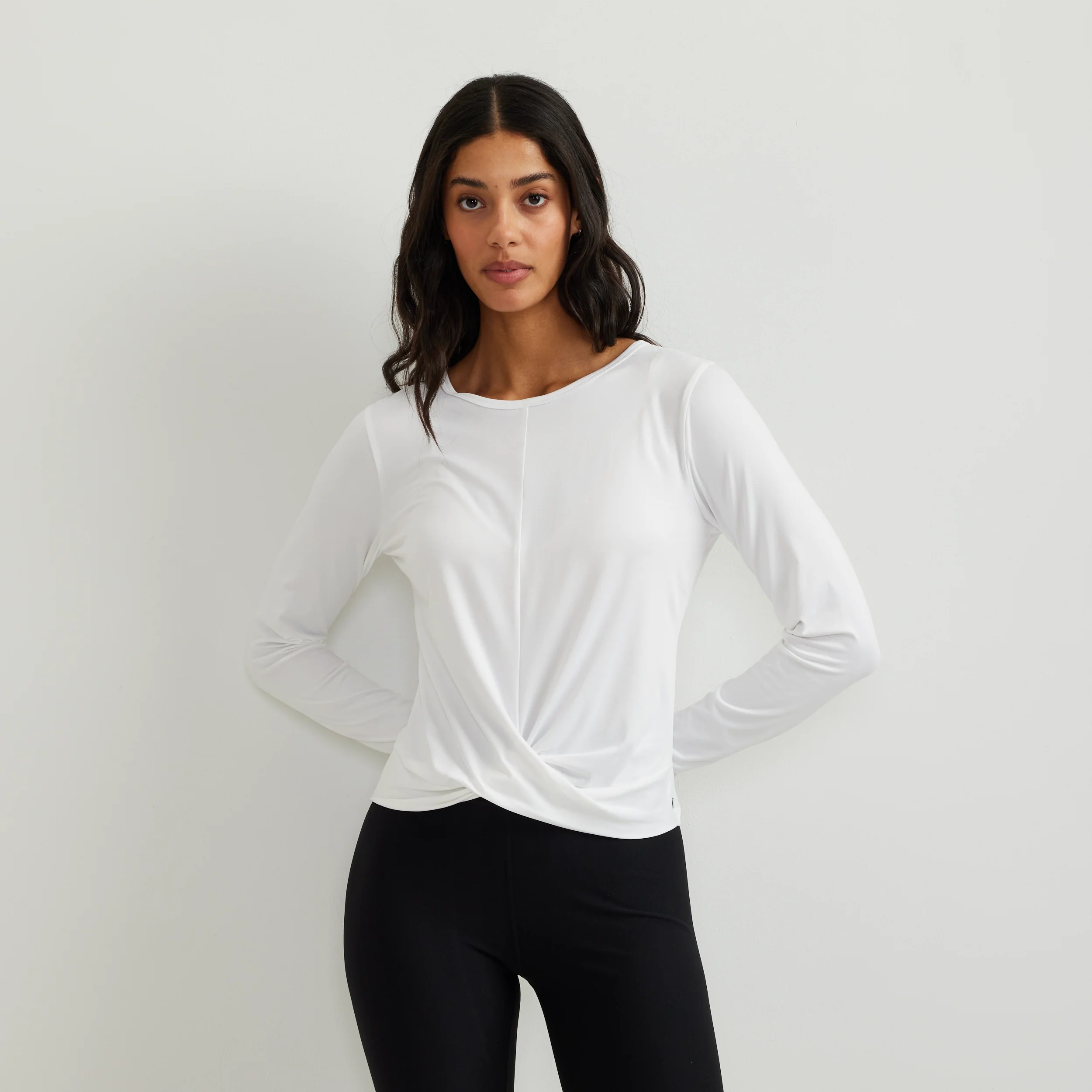Women's Surreal Wrap-Front Travel T-Shirt