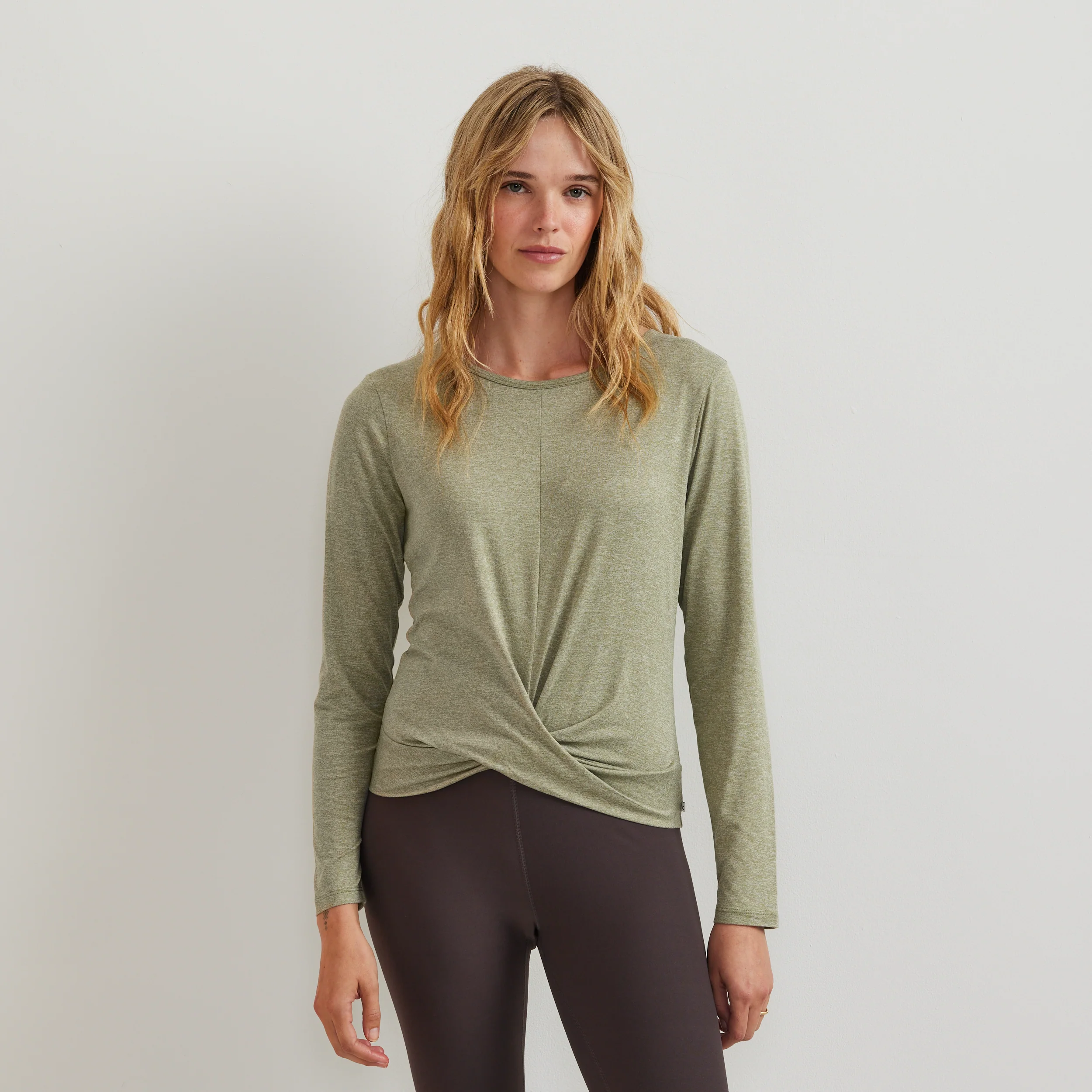 Women's Surreal Wrap-Front Travel T-Shirt