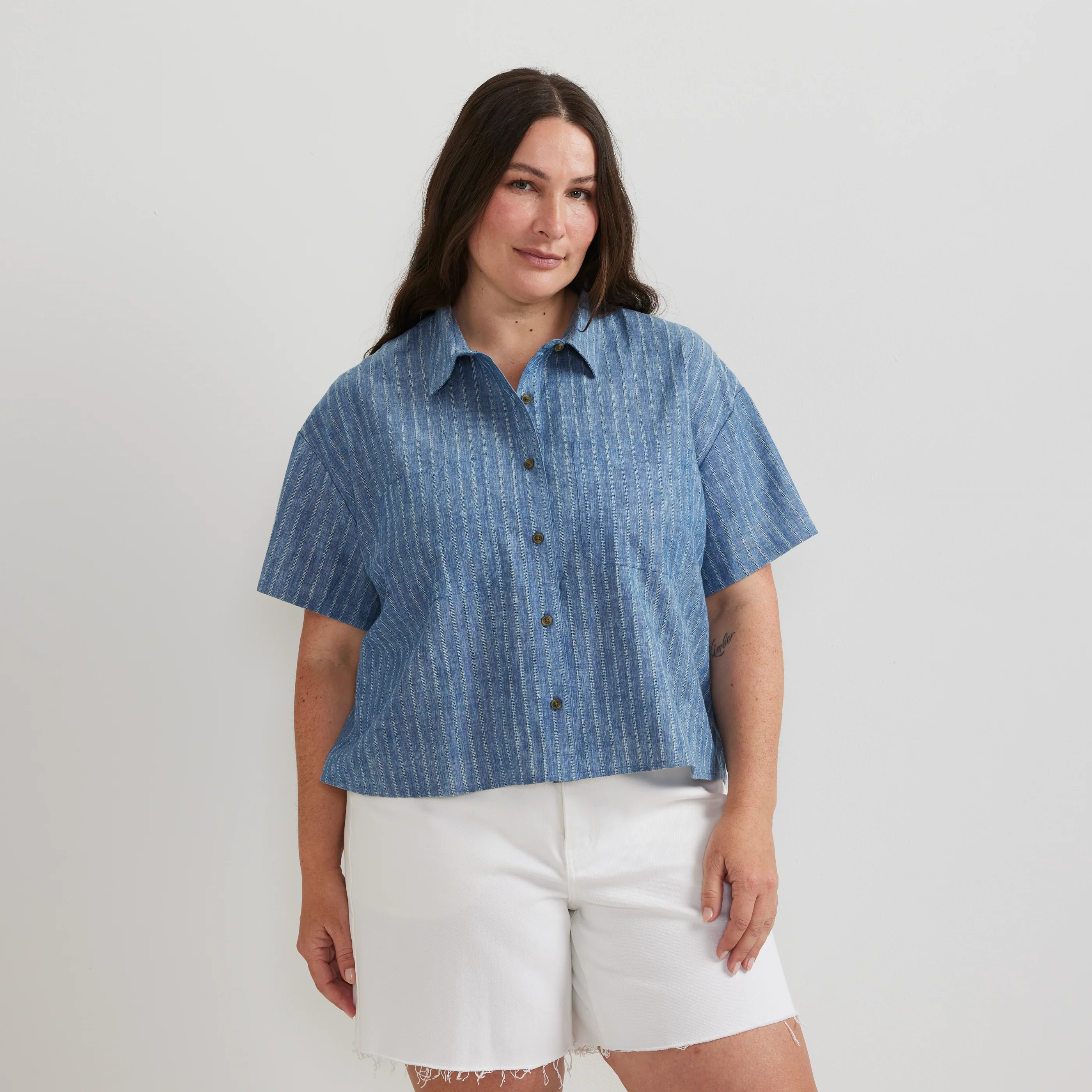 Women's Destination Utility Shirt - Stripe