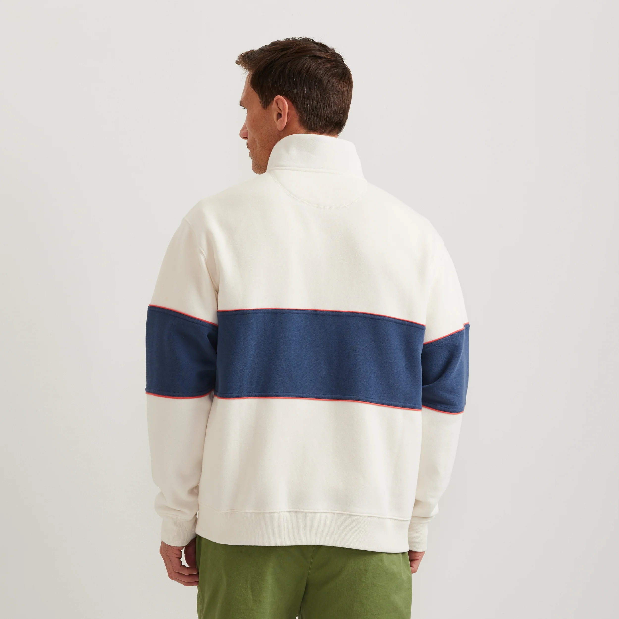 Men's Vintage Soft 1/4-Zip - Stripe