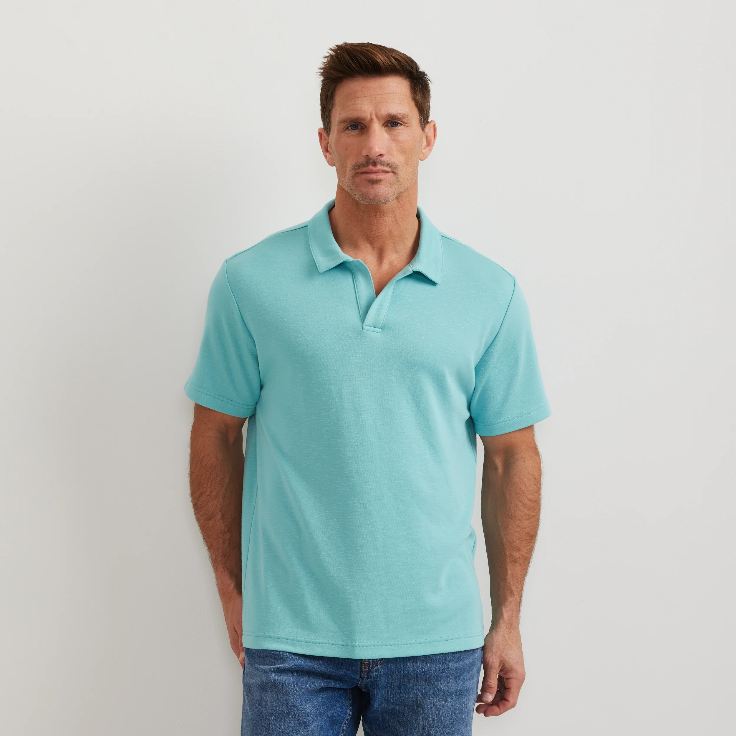 6550-men-s-short-sleeve-journey-modal-polo-shirt-3.webp Men's Short Sleeve Journey Modal Polo Shirt