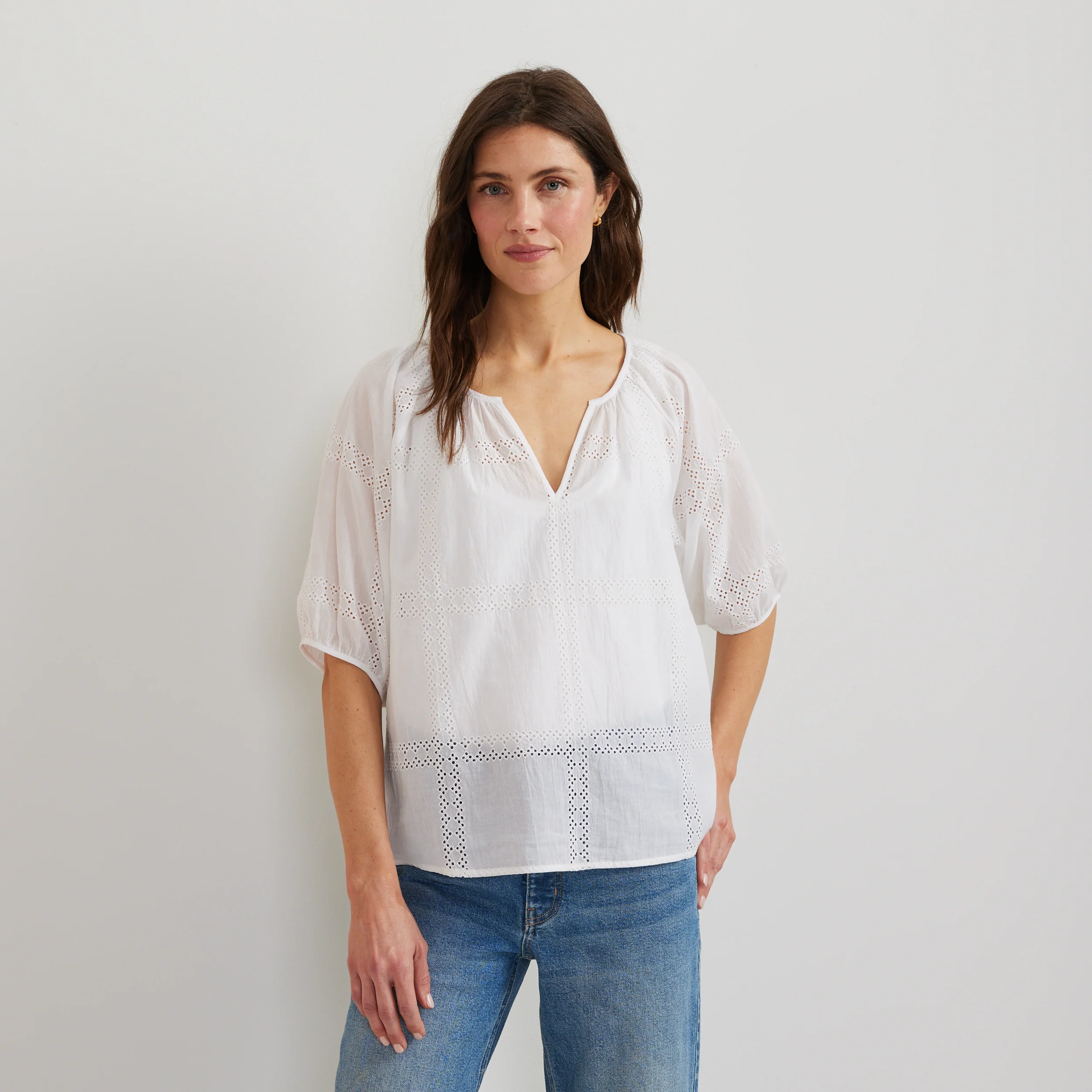 6705-women-s-eyelet-shirt-1.webp Women's Eyelet Shirt