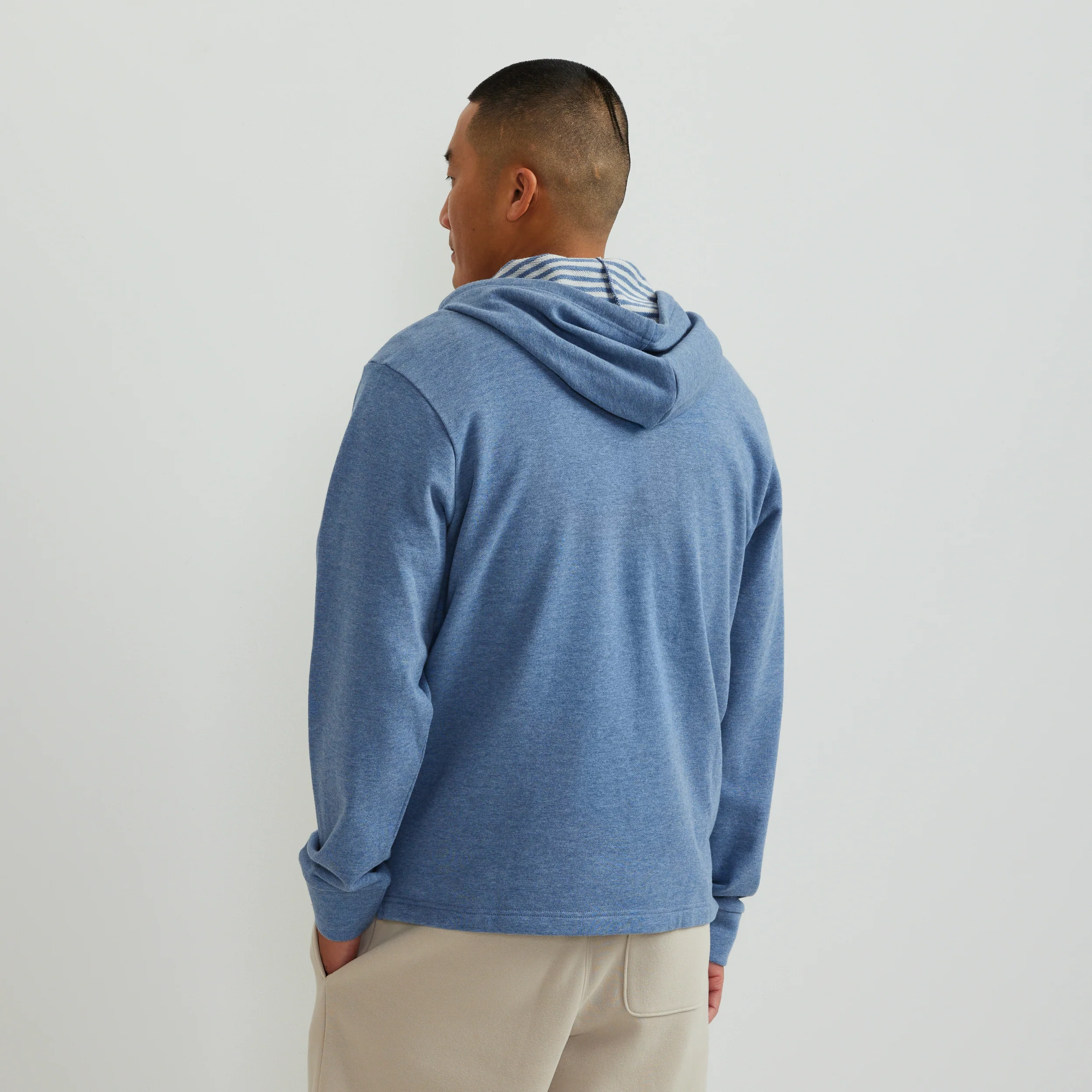 Men's Henley Hoodie