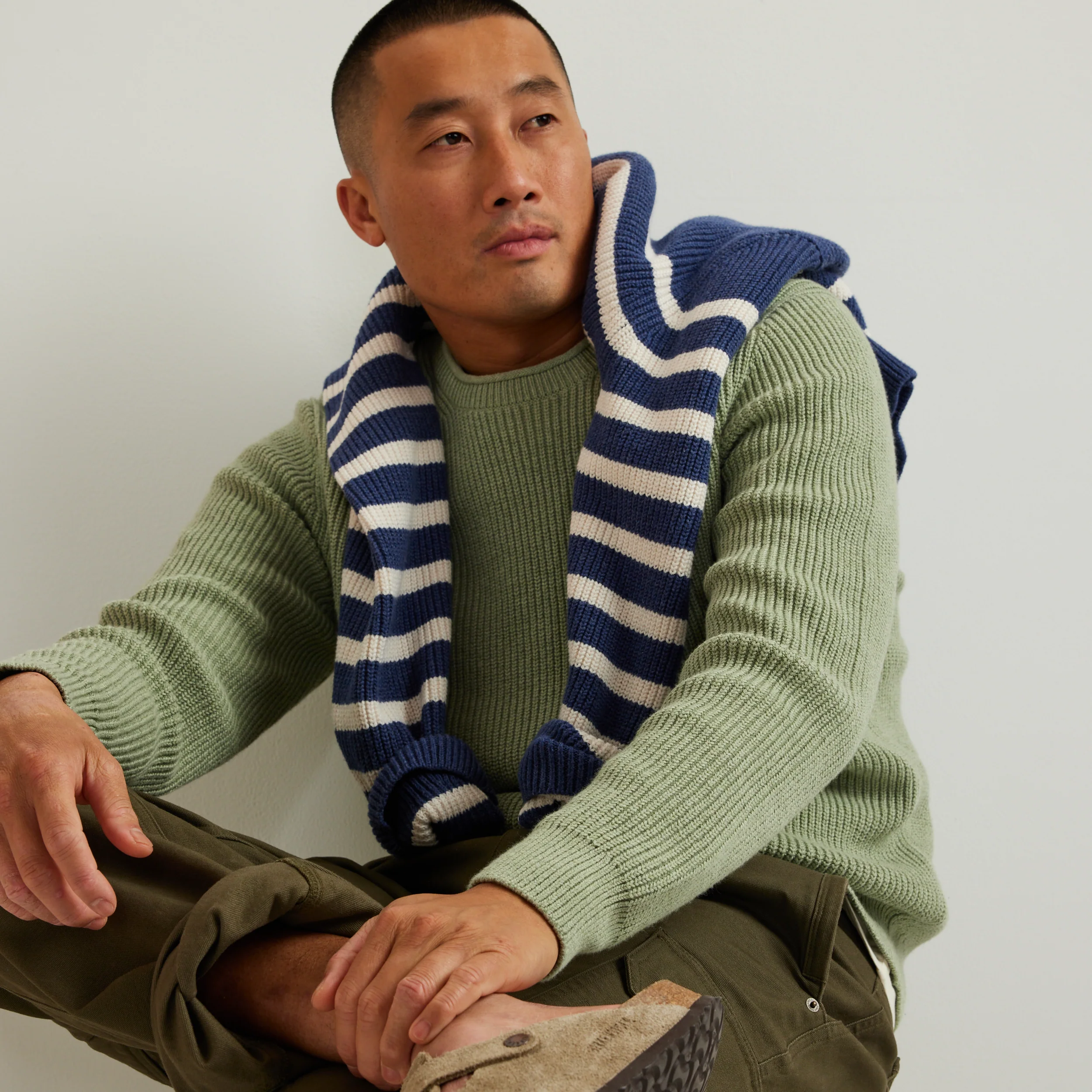 6866-men-s-signature-roll-neck-sweater-stripe-10.webp Men's Signature Roll Neck Sweater - Stripe
