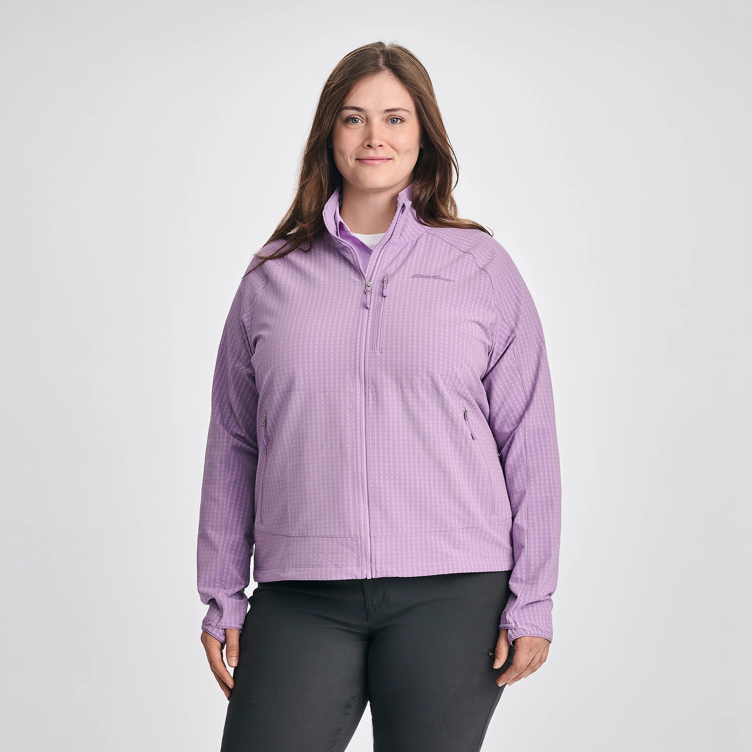 Women's Sandstone Backbone Grid Jacket
