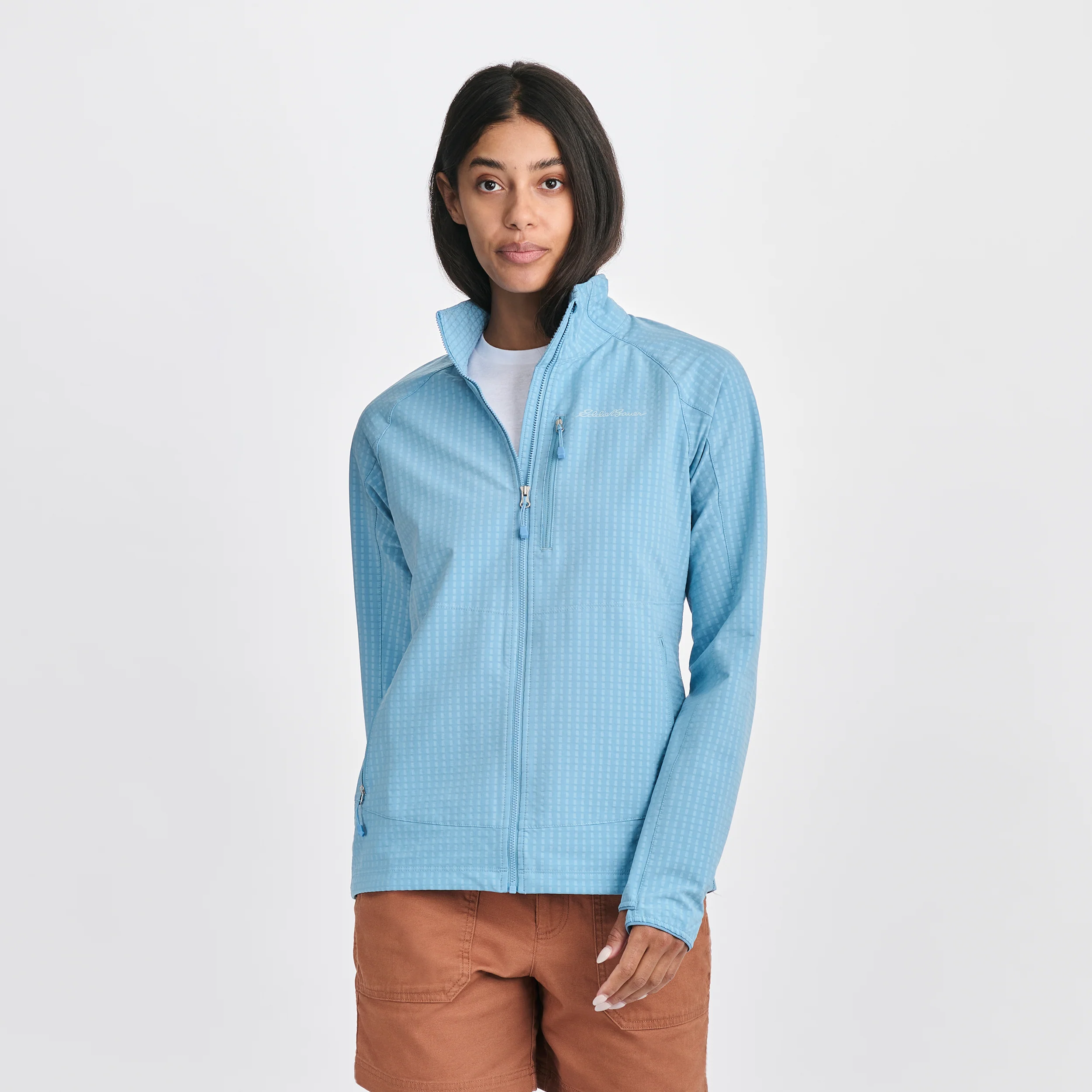 Women's Sandstone Backbone Grid Jacket