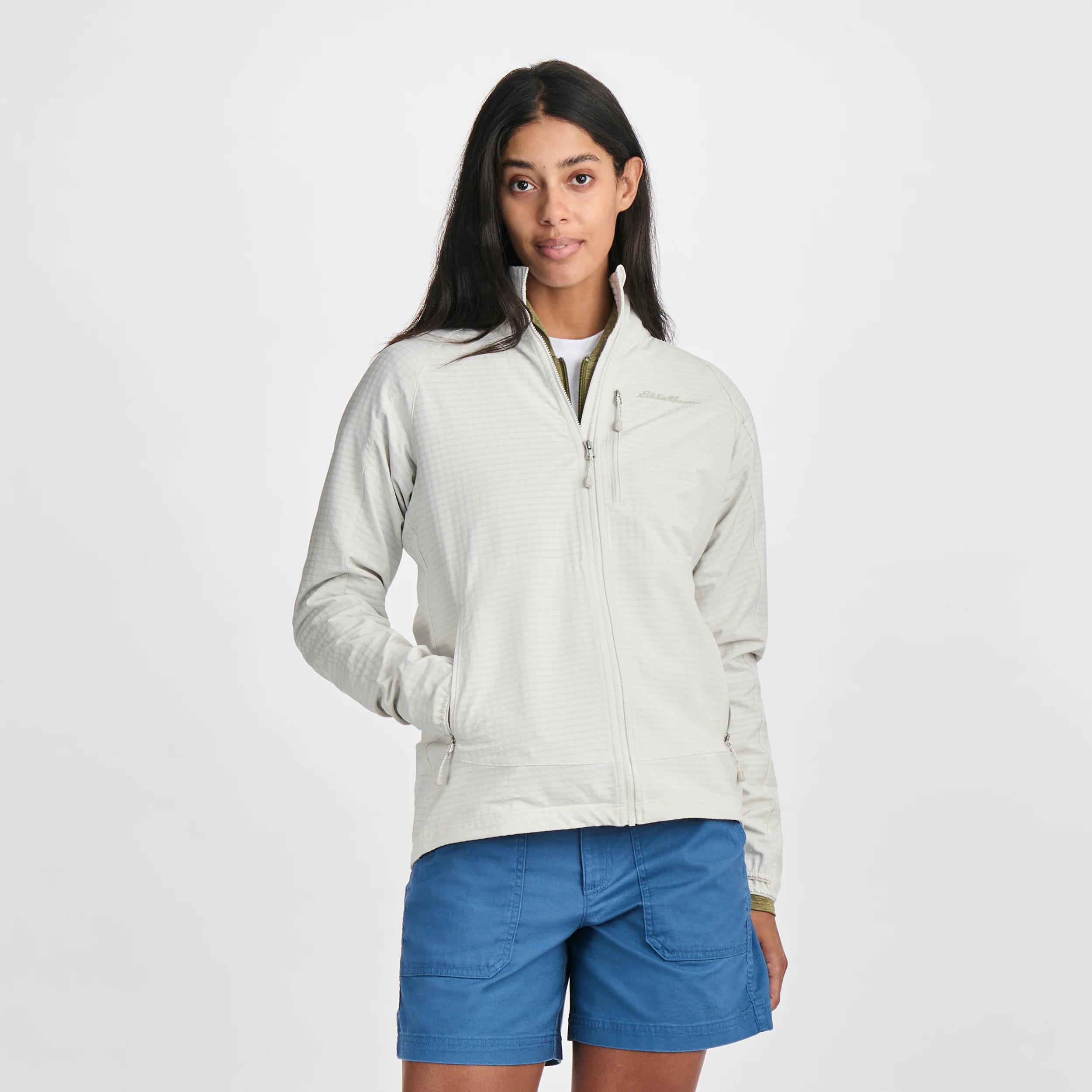 Women's Sandstone Backbone Grid Jacket