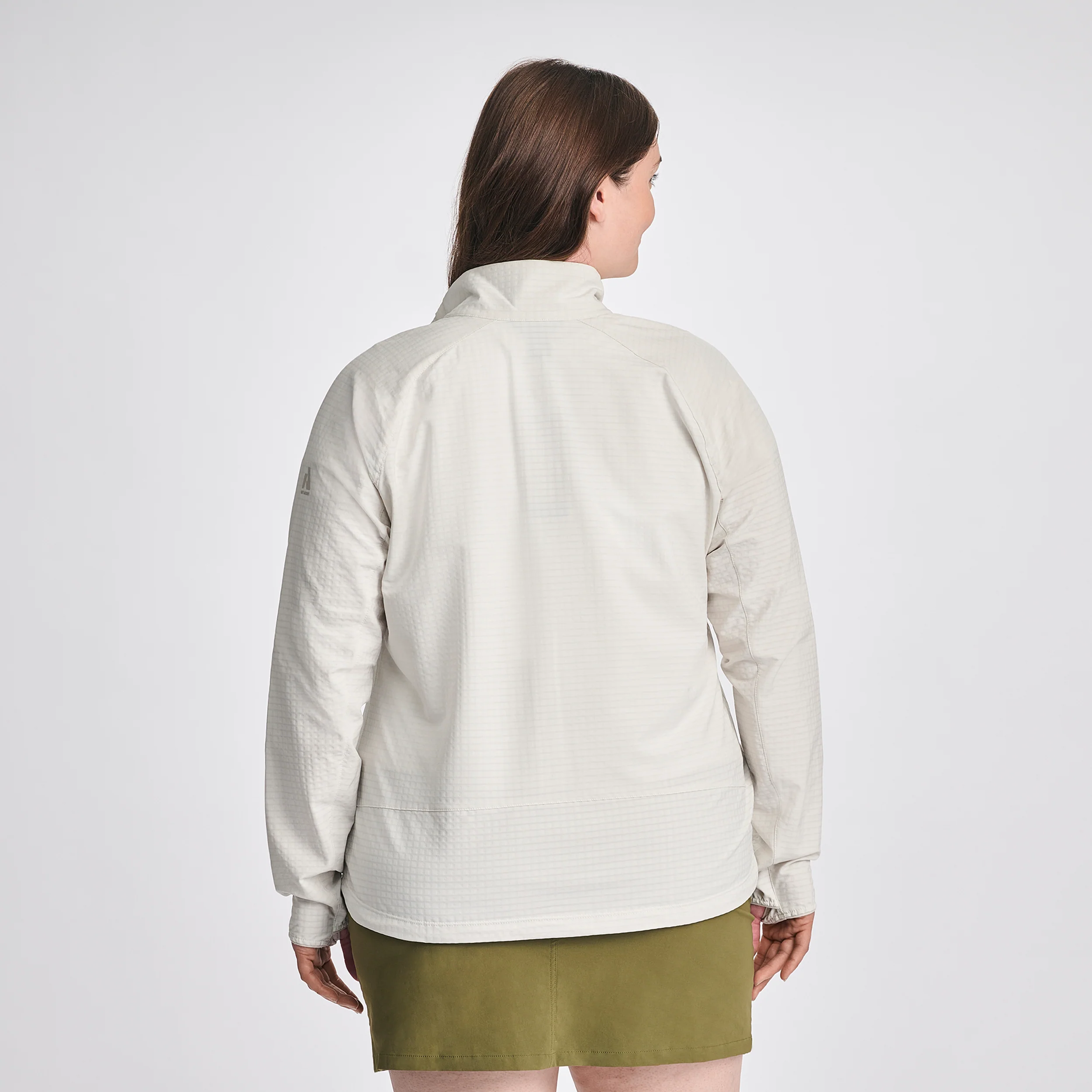 Women's Sandstone Backbone Grid Jacket