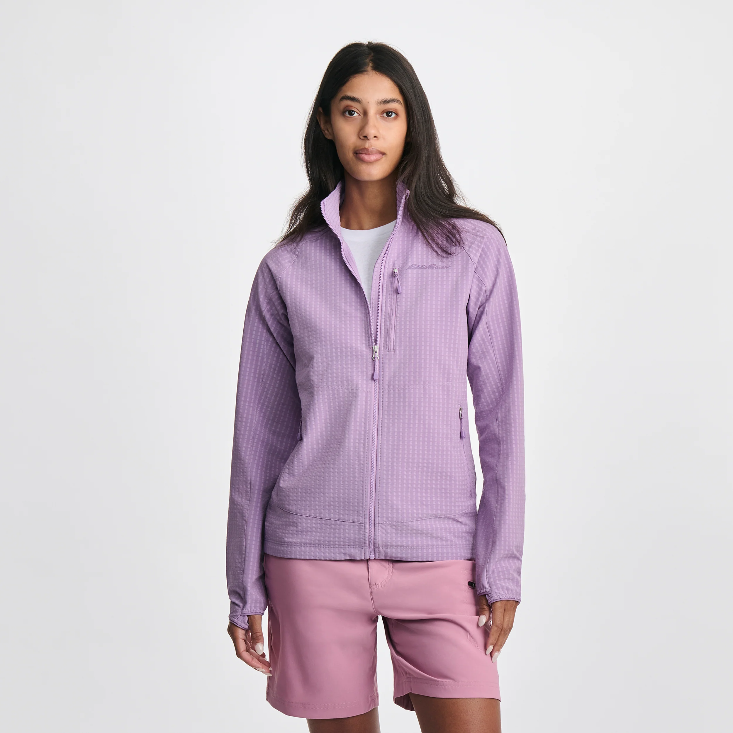 Women's Sandstone Backbone Grid Jacket