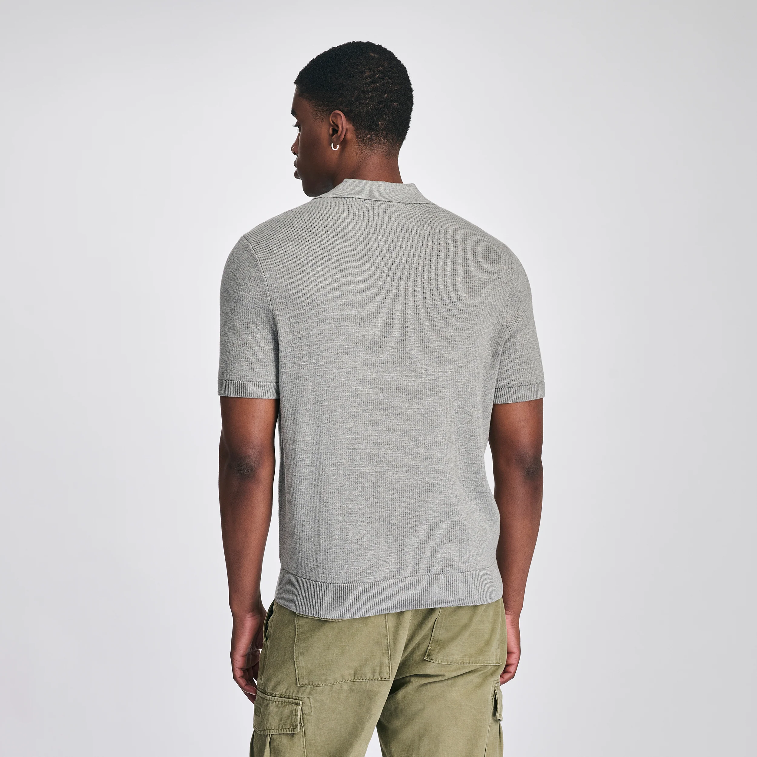 Men's SS Novelty Polo Sweater