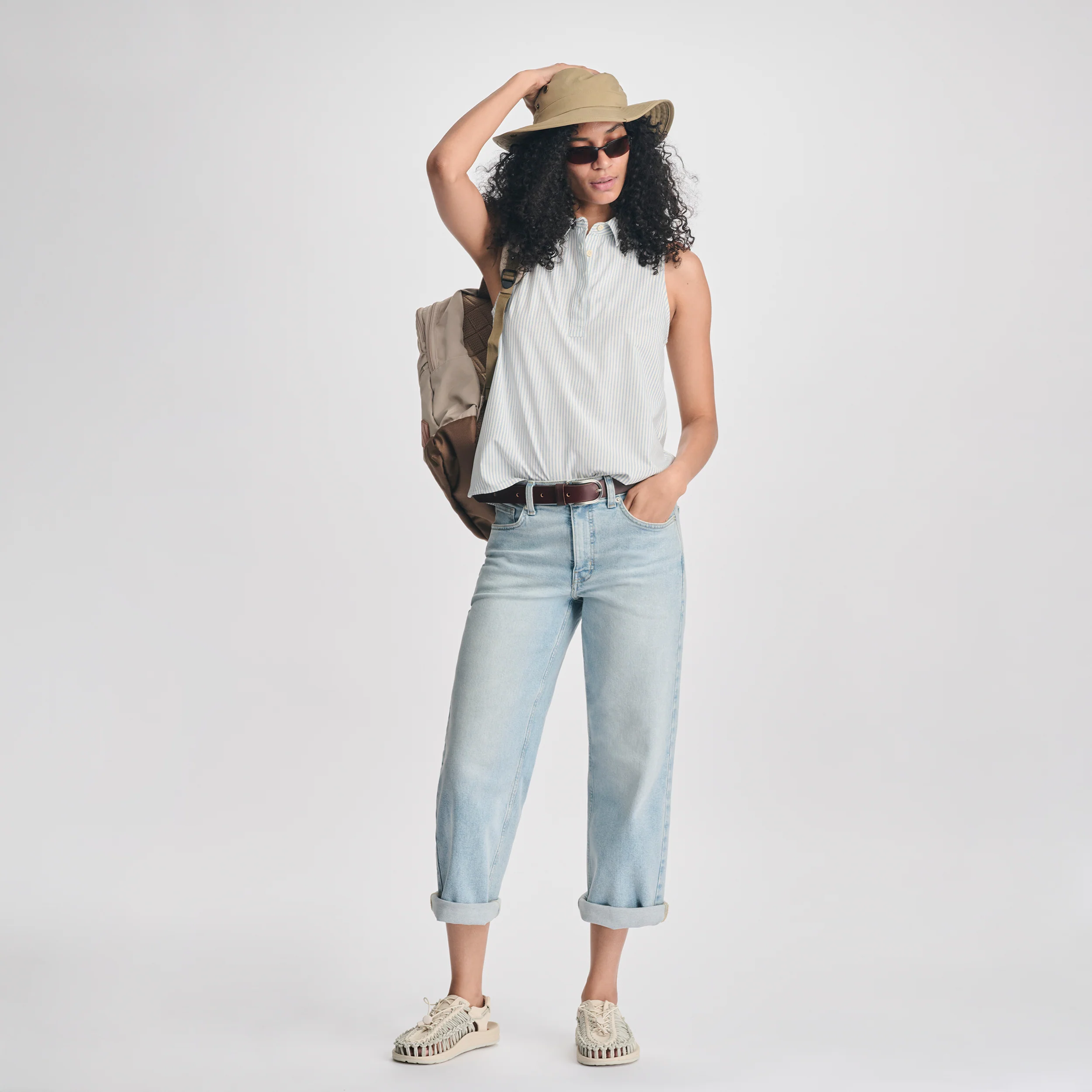 Women's Departure Collared Tank
