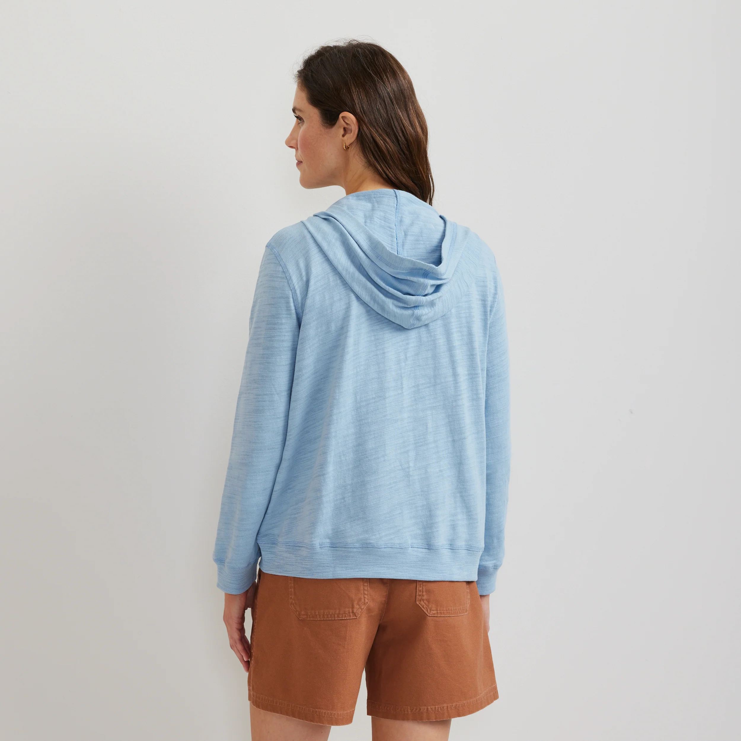 Women's Waverly Cotton Slub Full-Zip Sweatshirt