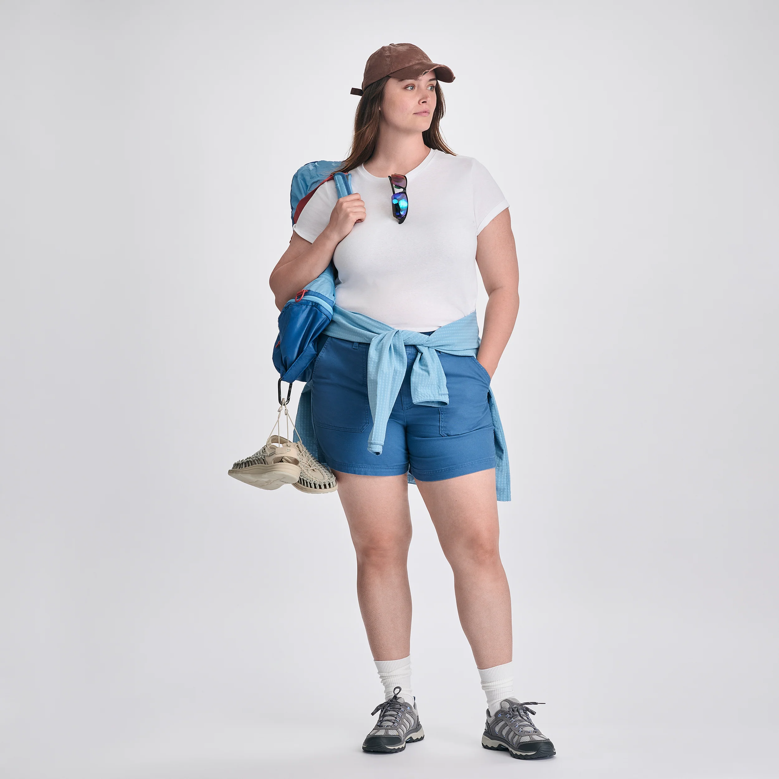 Women's Canvas Utility Shorts