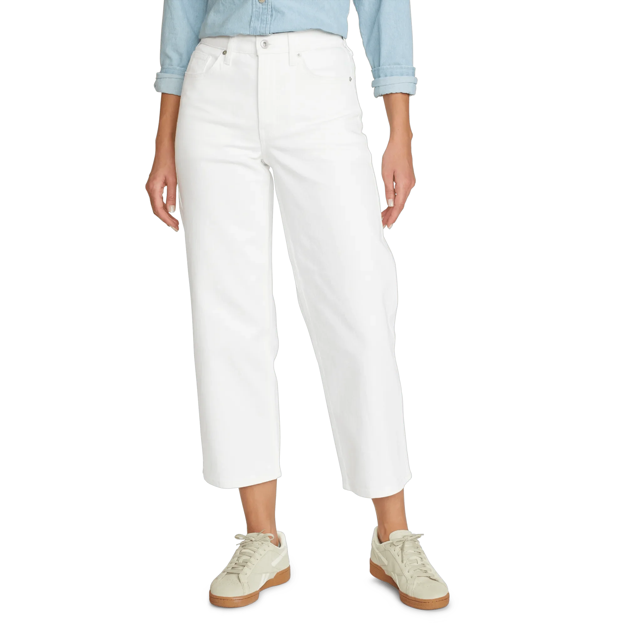 Women's Authentic Everyday High-Rise Cropped Jeans