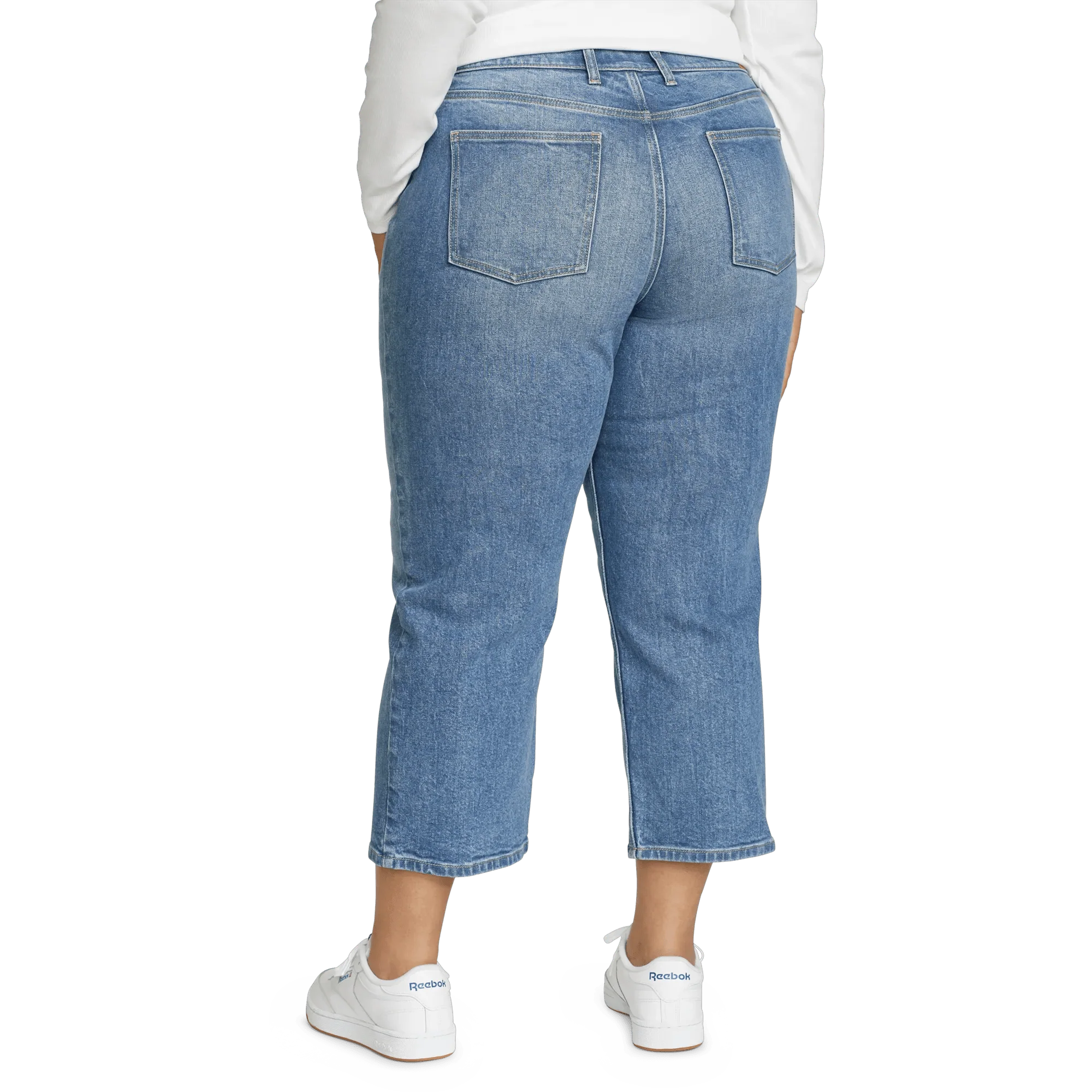 Women's Authentic Everyday High-Rise Cropped Jeans