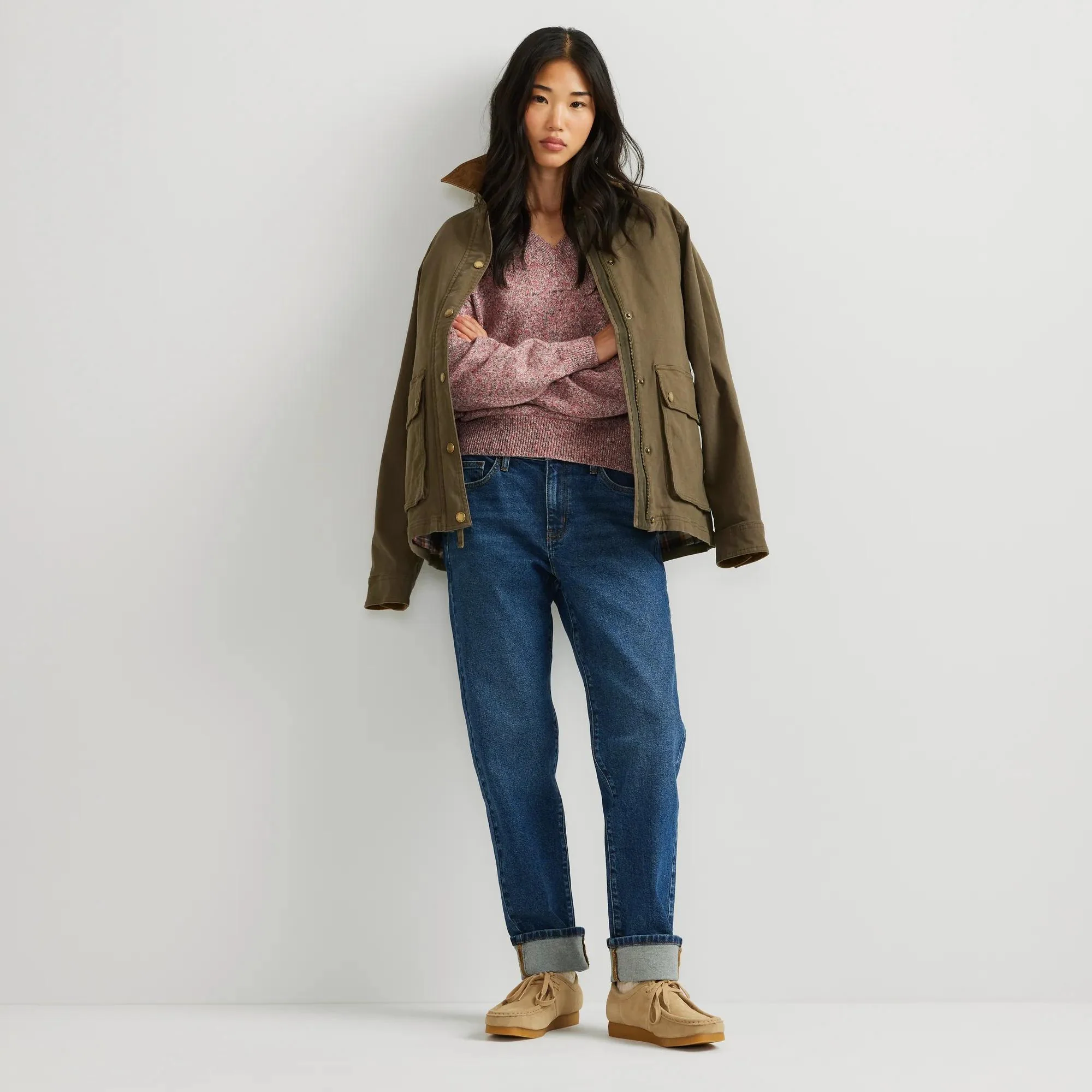 Women's Authentic 90s Boyfriend Relaxed Fit Jeans