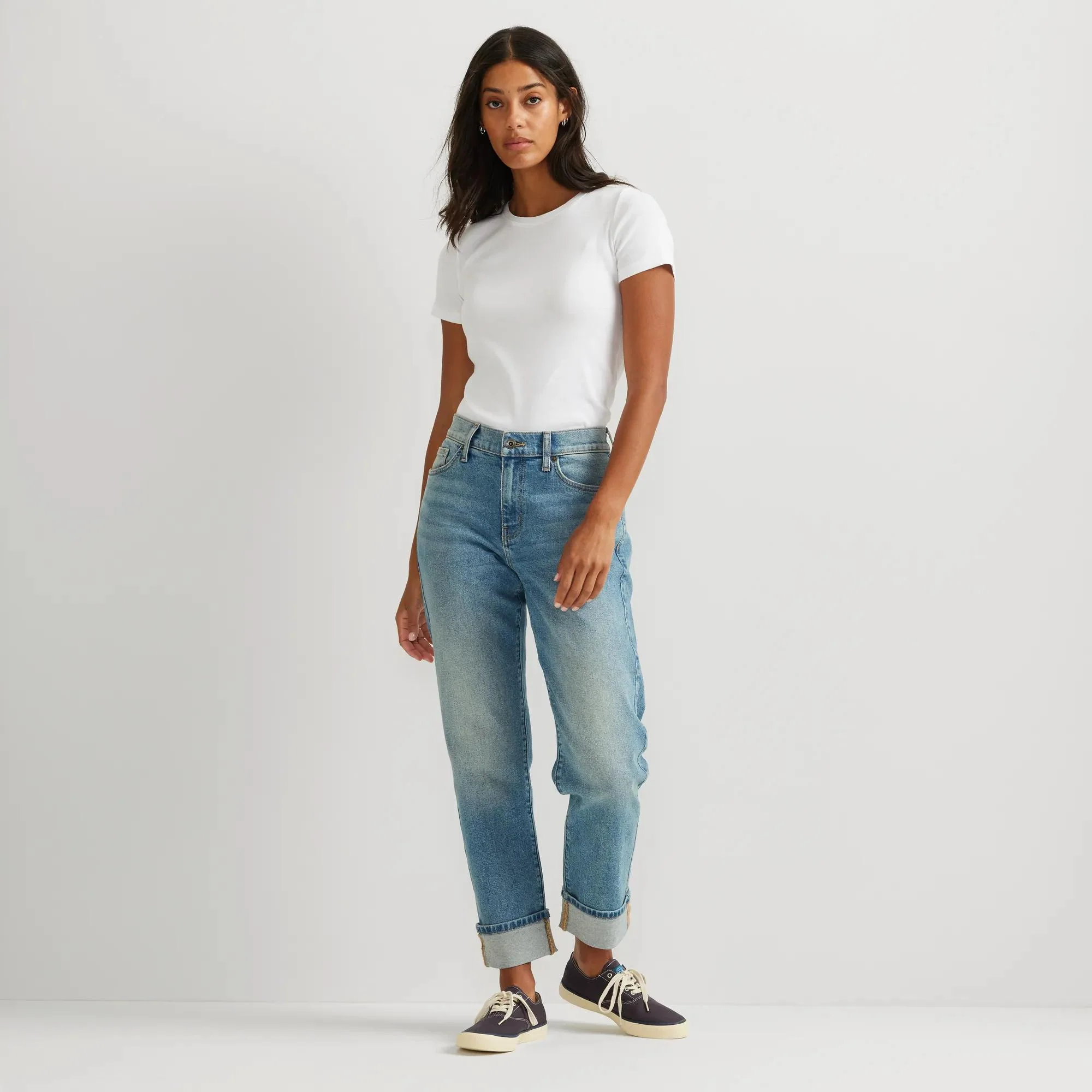 Women's Authentic 90s Boyfriend Relaxed Fit Jeans