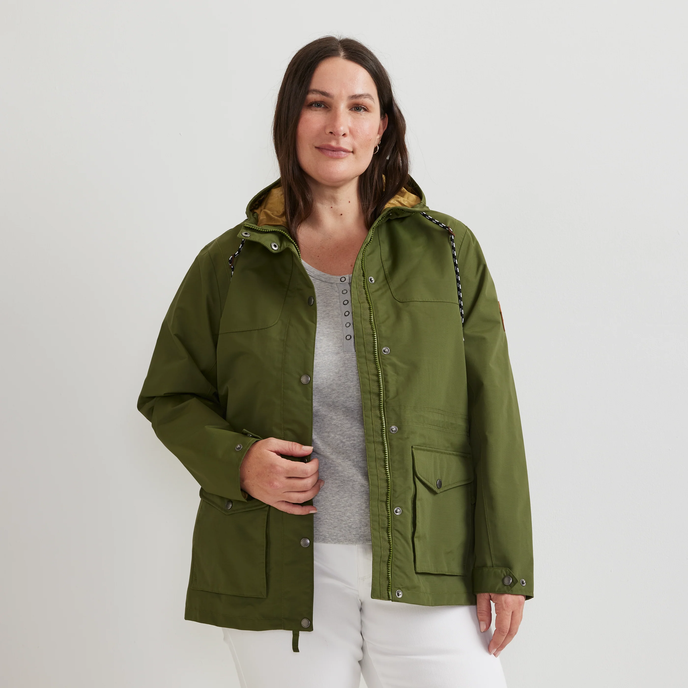 Women's Charly Waterproof Hooded Rain Jacket