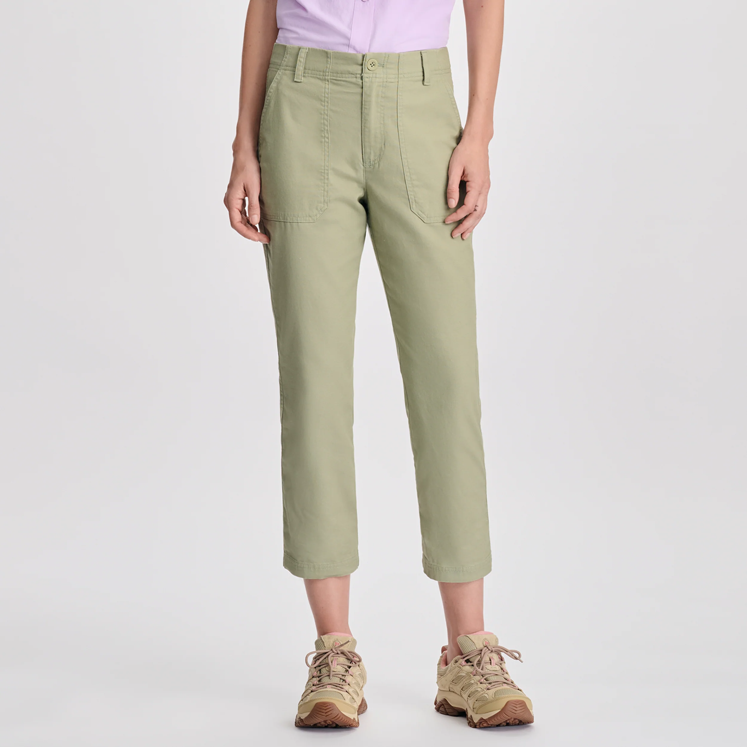 9872-women-s-utility-stretch-canvas-kick-cropped-pants-1.webp Women's Utility Stretch Canvas Kick Cropped Pants